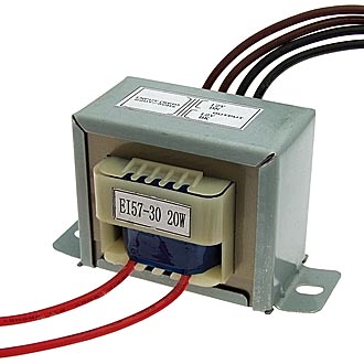 Трансформатор: EI57*30 220v to 2x12v 20W