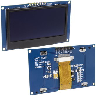 Дисплей: DSM-OLED-2.42-7P-G