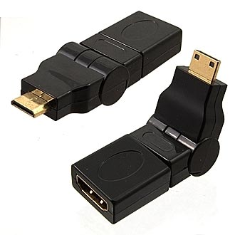 Разъем: HDMI F to MiniHDMI M (rotation)