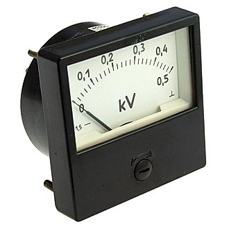 Прибор щитовой: М1001 500В