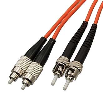 Шнур оптический: FC-ST-MM-DX-3.0MM-3M