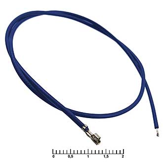 Разъем: HB 2,00 mm AWG26 0,3m blue