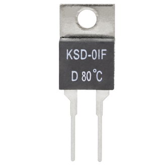 Термостат: KSD-01F/JUC-31F 80*C 2.5A