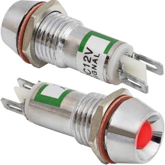 Св.диод в корпусе: L-616-R 12v (10mm)