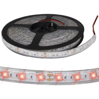 Светодиодная лента: 5050 300LED IP68 12V RED