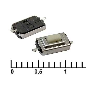 Кнопка тактовая: IT-1181A W=0.6mm (6x3x2.5)
