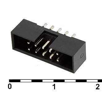 Разъем: BH2-10(IDC2-10MS)pitch 2.00 mm