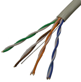 Витая пара: 5e UTP 24AWG CCA (305м)