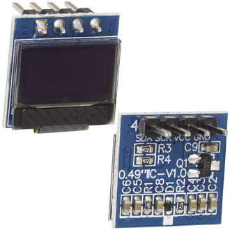 Дисплей: DSM-OLED-0.49-4P-B
