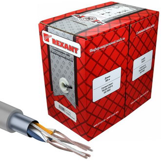 Витая пара: 01-0125 F/UTP 5e PVC 2PR 24AWG 305м