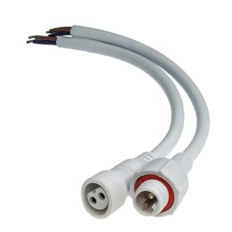 Разъем: 2pin WP L=40 D=19mm 2*0.5mm2