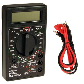 Изм. прибор: DT830B