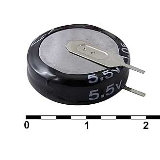 Ионистор: 5R5D20F100V 1.0F 5.5V
