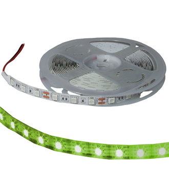 Светодиодная лента: 5050 300LED IP33 12V GREEN