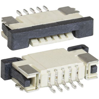 Разъем: FPC/FFC 1.0mm 05A