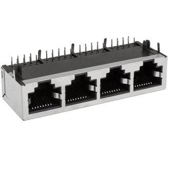 Разъем: TJ9-10P8-04 cетевая розетка