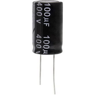 Конденсатор: 100 UF 400V 105*C 18*32 (JWCO)