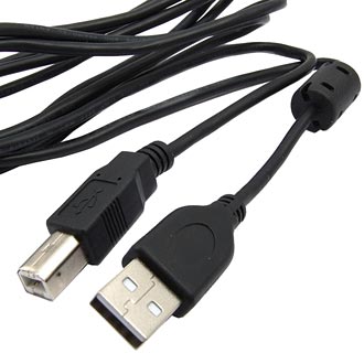 Компьютерный шнур: USB2.0 A(m)-USB B(m) FB 1.8m