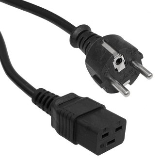 Сетевой шнур: SCZ C19/Schuko-01 3m 3x1.5 16A