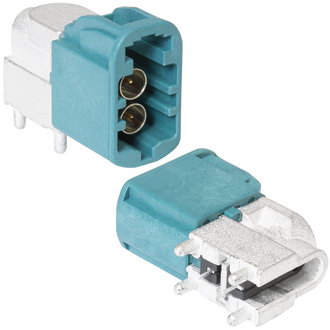 Разъем: FAKRA Mini (HFM) 2x1 TYPE Z-P