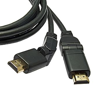 Шнур интерфейсный: HDMI to HDMI 360* 1.4v OFC 10m