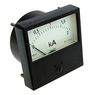 Прибор щитовой: М1001 2КА