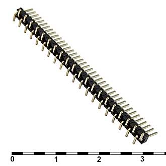 Разъем: PLL1.27-1x40S H1=2.0