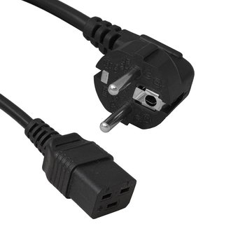 Сетевой шнур: SCZ C19/Schuko 3m 3x1.5 16A