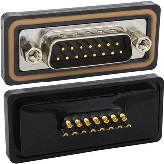 Разъем: DB-15M IP67 screw
