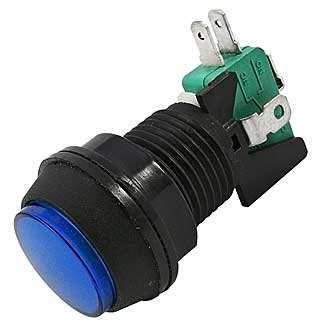 Кнопка: GMSI-7B-C no(nc)+nc(no) blue