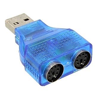 Разъем переходной: USB to 2*PS/2
