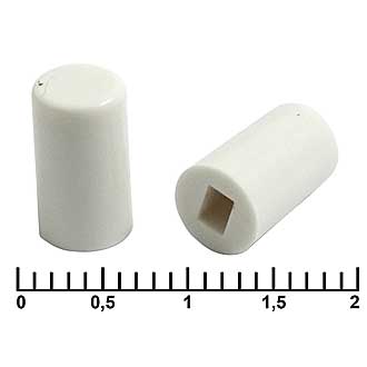 Колпачок для кнопки: A04 White