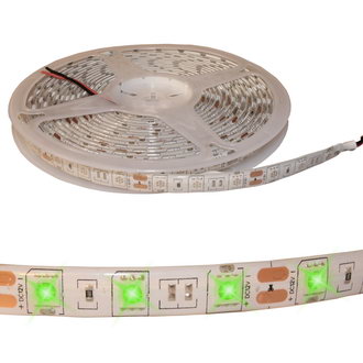 Светодиодная лента: 5050 300LED IP65 12V GREEN