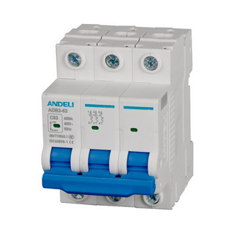 Автоматический вык.: ADB3-63/3P 32A 6kA х-ка C